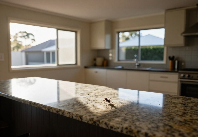 Ant-free bathroom in Belmore after treatment